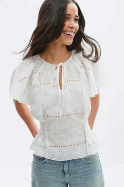 Sheer blouse
