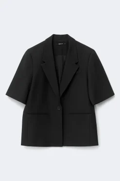 Short sleeve blazer