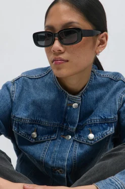 slim rectangular sunglasses