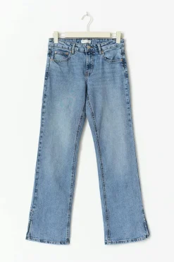 Slit jeans