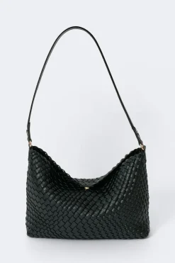 Slouchy braided strap bag