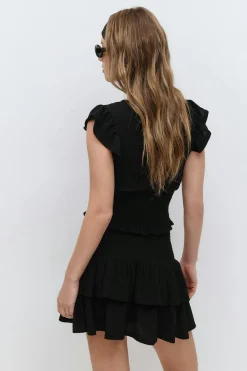 Smock frill top