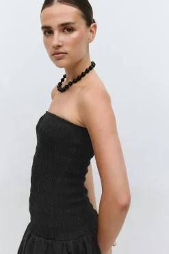 Smock tube dress