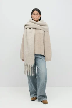 Soft chunky scarf
