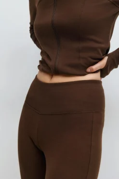 Soft flare trousers