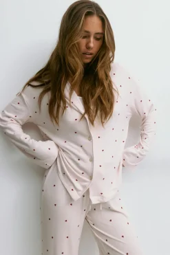 Soft pyjamas shirt