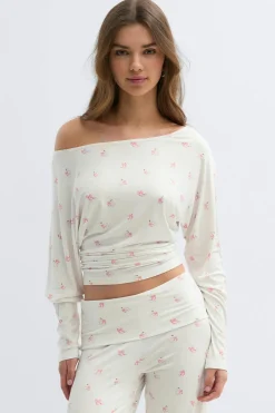 Soft slouchy loungewear top