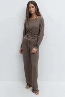 Soft slouchy loungewear top