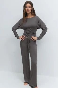 Soft slouchy loungewear top