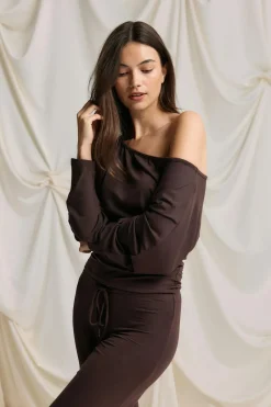 Soft slouchy loungewear top