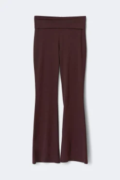 Soft touch folded trouser