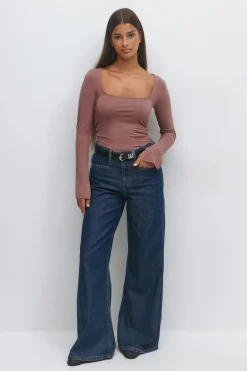 Soft touch jersey top