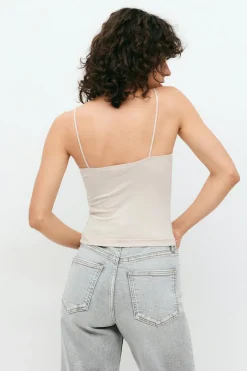 spaghetti strap singlet