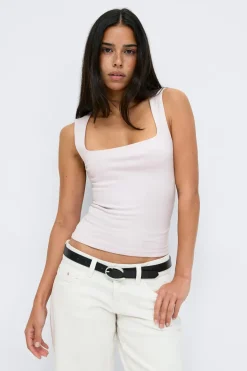 Square neck tank top