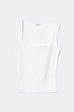 Square neck tank top