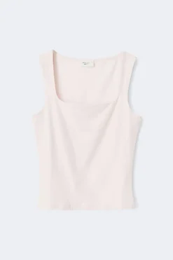 Square neck tank top