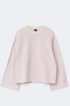 Stripe long sleeve tee