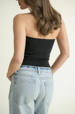 Super stretch tube top