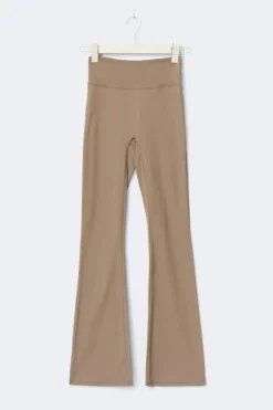Tall ruched flare yoga tights