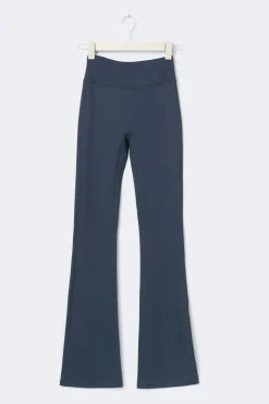 Tall ruched flare yoga tights