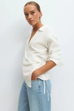 Tie front shirt