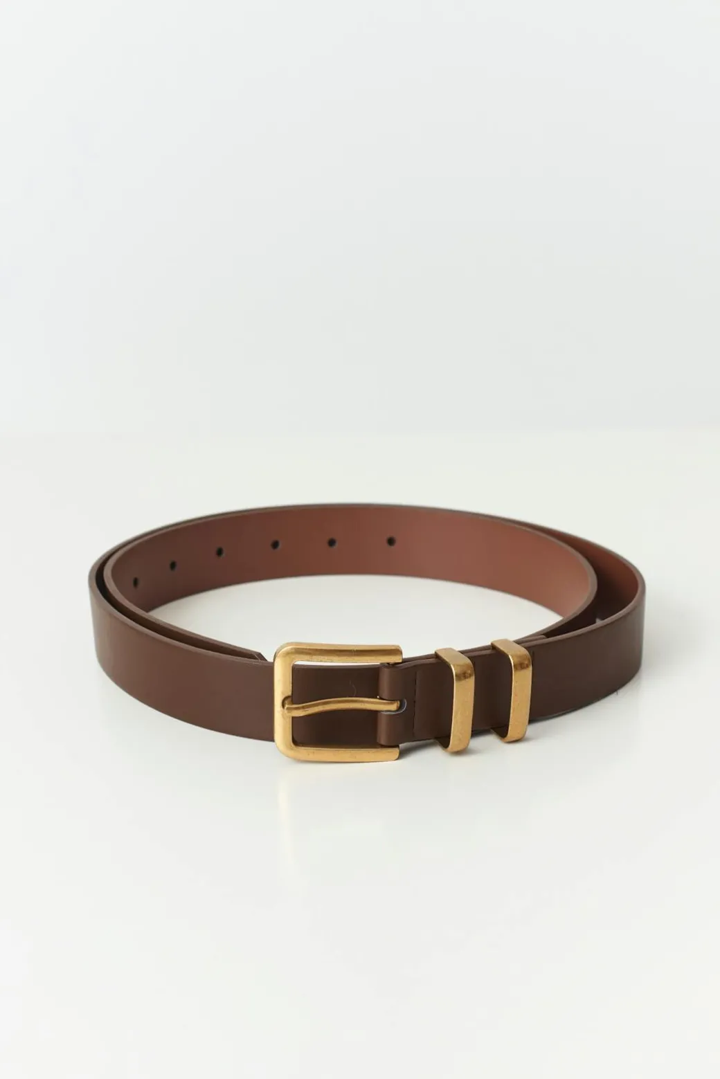 Two buckle belt