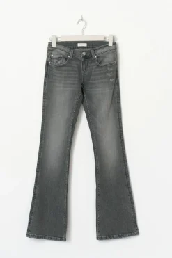 Ultra low bootcut jeans