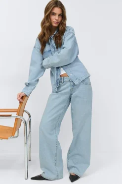 Ultra low wide jeans