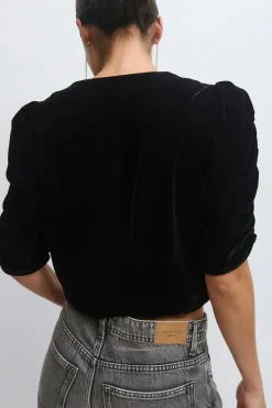 Velour top