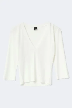 V-neck top