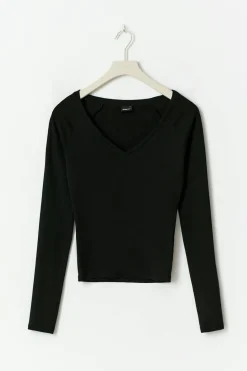 V-neck top