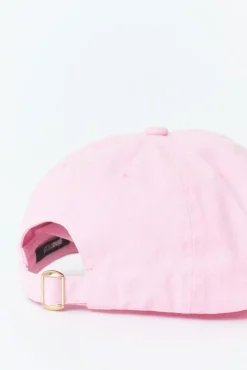 Washed cotton cap