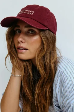 Washed cotton cap