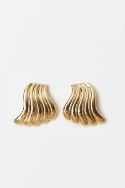 Wave earrings