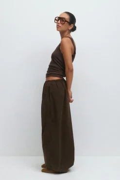 Wide balloon trousers