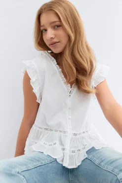 Y boho blouse