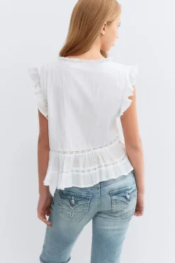 Y boho blouse