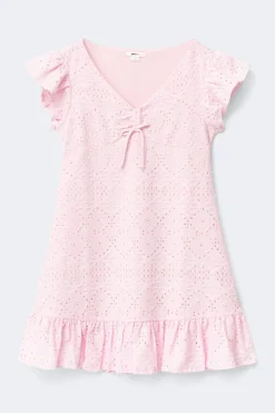 Y broderie anglais dress
