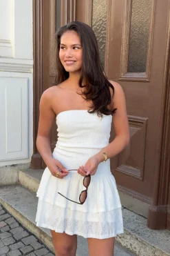 Y broderie anglais dress