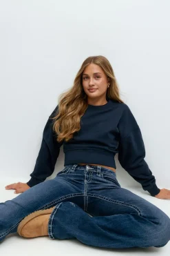 Y cropped sweater