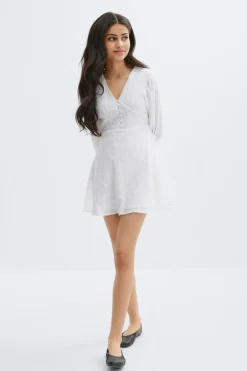 Y embroidery dress