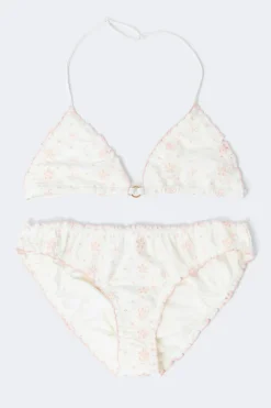 Y flounce bikini set