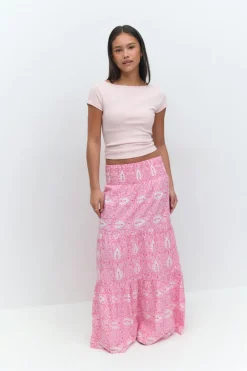 Y iconic boho maxi skirt