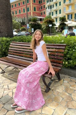 Y iconic boho maxi skirt