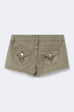 Y jeanique low denim shorts