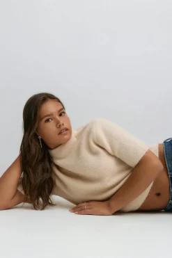 Y knitted top