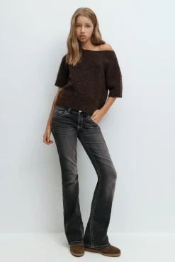 Y knitted top