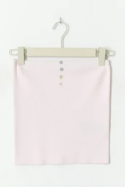 Y knitted tube top