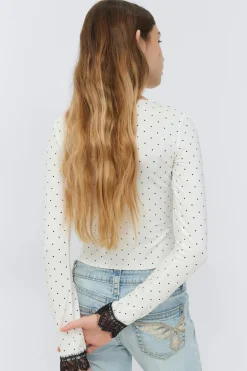 Y lace top