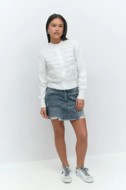 Y lightweight rib jacket
